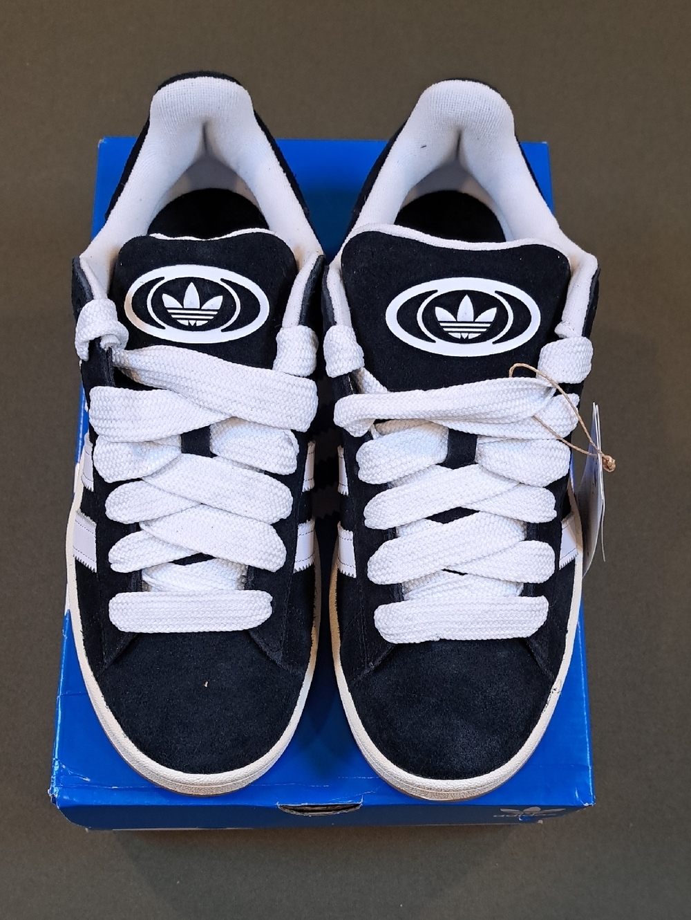 Adidas Campus 00s Sneaker - Color: Black/White - Unisex: Men 6, Women 7 - Picture 3 of 11